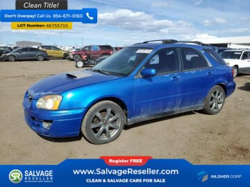 2004 Subaru Impreza WRX Wagon