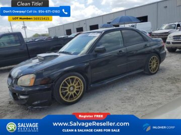 2004 Subaru Impreza WRX STI Sedan