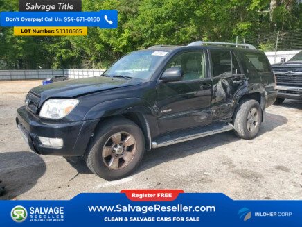 Photo 1 for New 2004 Toyota 4Runner 2WD Limited