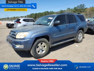 New 2004 Toyota 4Runner 2WD
