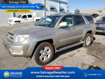 New 2004 Toyota 4Runner 4WD Limited