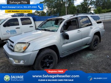 New 2004 Toyota 4Runner 4WD