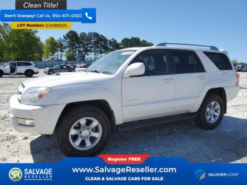 New 2004 Toyota 4Runner 4WD