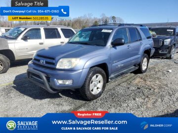 New 2004 Toyota 4Runner 4WD