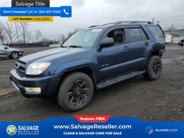 New 2004 Toyota 4Runner 4WD