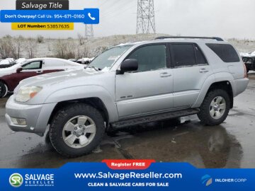 New 2004 Toyota 4Runner 4WD
