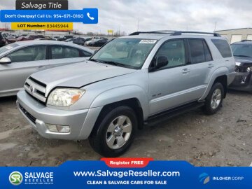 New 2004 Toyota 4Runner 4WD