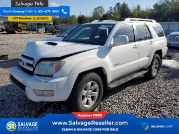 New 2004 Toyota 4Runner 2WD