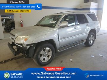 New 2004 Toyota 4Runner 4WD Limited