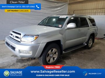 New 2004 Toyota 4Runner 4WD Limited