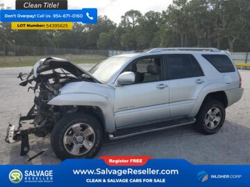 New 2004 Toyota 4Runner 4WD Limited