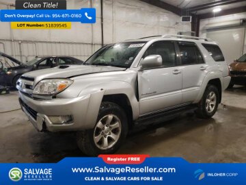 New 2004 Toyota 4Runner 4WD