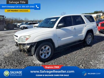 New 2004 Toyota 4Runner 2WD