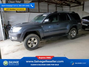 New 2004 Toyota 4Runner 4WD