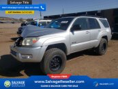 New 2004 Toyota 4Runner 4WD