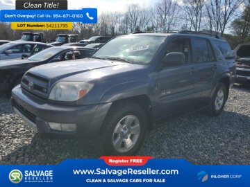 2004 Toyota 4Runner 4WD