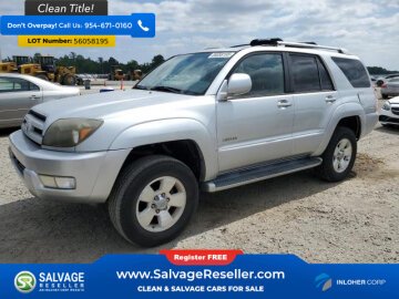 2004 Toyota 4Runner 2WD Limited