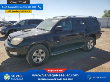 2004 Toyota 4Runner 4WD Limited