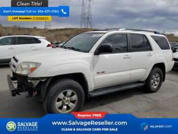 2004 Toyota 4Runner 4WD