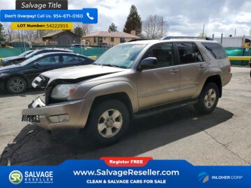 2004 Toyota 4Runner 4WD