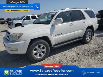 2004 Toyota 4Runner 4WD