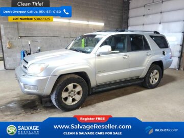 2004 Toyota 4Runner 4WD