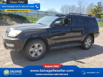 2004 Toyota 4Runner 4WD