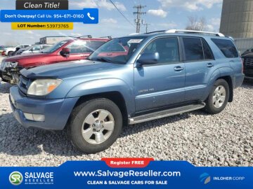 2004 Toyota 4Runner 4WD Limited