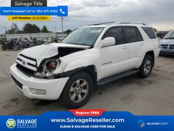 2004 Toyota 4Runner 4WD
