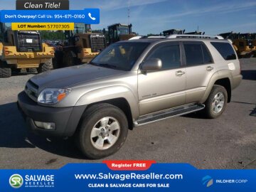 2004 Toyota 4Runner 4WD Limited