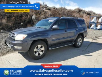 2004 Toyota 4Runner 4WD Limited