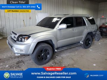 2004 Toyota 4Runner 4WD Limited