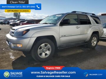 2004 Toyota 4Runner 4WD