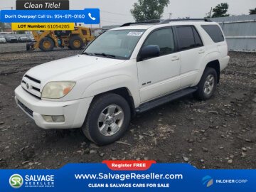2004 Toyota 4Runner 4WD