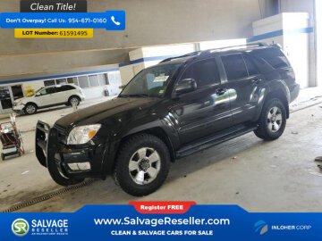 2004 Toyota 4Runner 2WD
