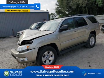2004 Toyota 4Runner 4WD