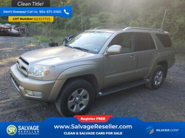 2004 Toyota 4Runner 4WD Limited