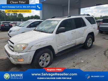 2004 Toyota 4Runner 4WD