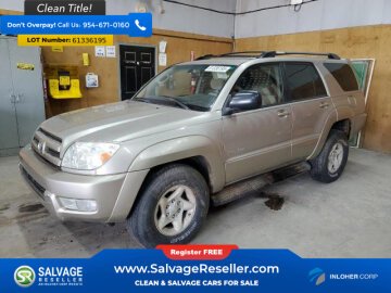 2004 Toyota 4Runner 4WD