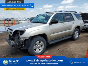 2004 Toyota 4Runner 4WD