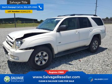 2004 Toyota 4Runner 2WD