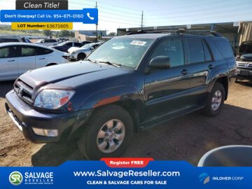 2004 Toyota 4Runner 2WD