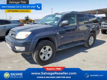 2004 Toyota 4Runner 2WD