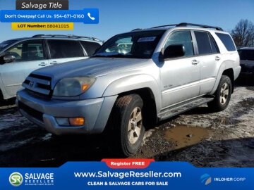 2004 Toyota 4Runner 4WD