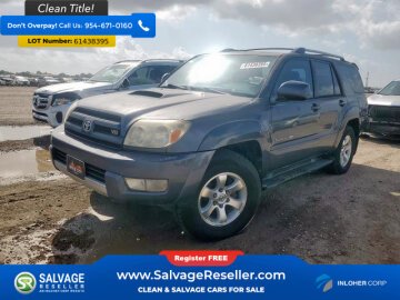 2004 Toyota 4Runner 4WD