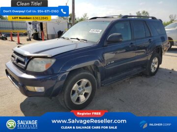 2004 Toyota 4Runner 4WD