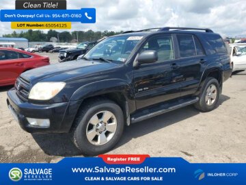 2004 Toyota 4Runner 4WD