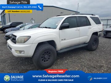 2004 Toyota 4Runner 4WD