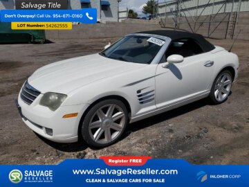 2005 Chrysler Crossfire Limited Convertible
