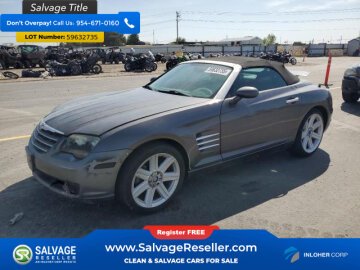 2005 Chrysler Crossfire Limited Convertible